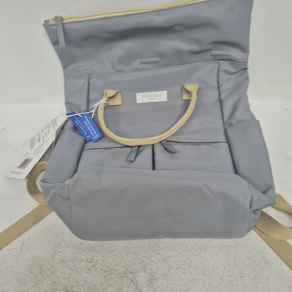 KIND BAG LONDON GREY BACKPACK – RECYCLED PET