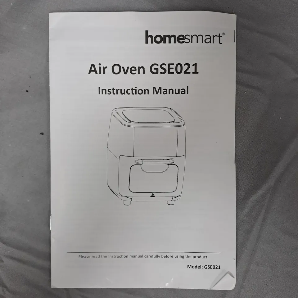 HOMESMART AIR OVEN GSE021 – COUNTERTOP OVEN, BLACK