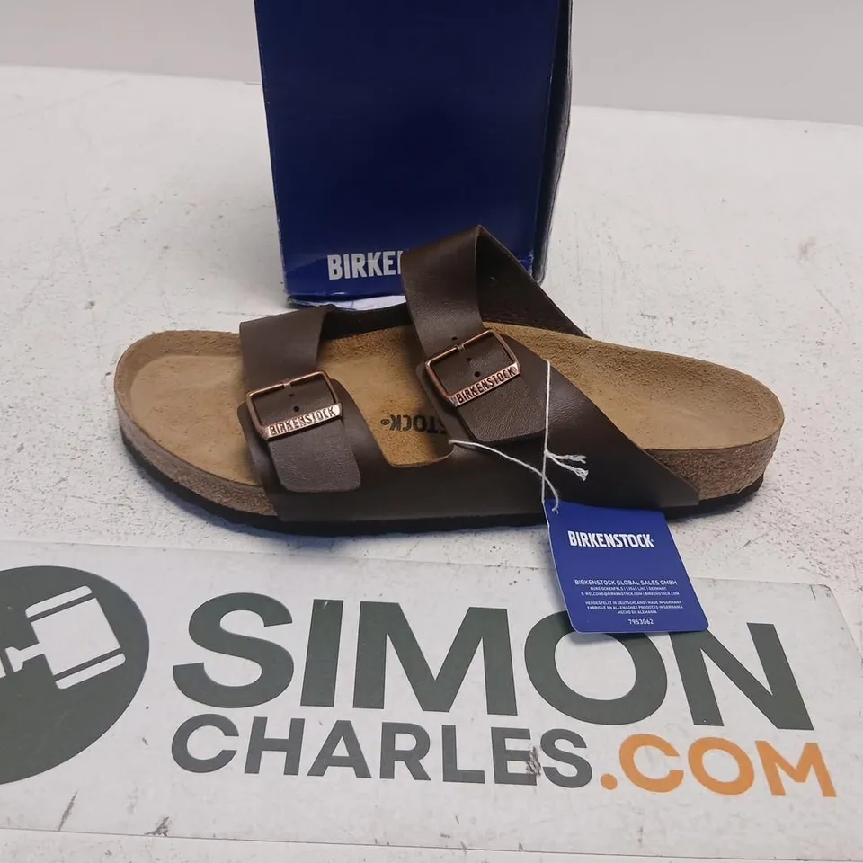 BIRKENSTOCK ARIZONA BROWN SANDALS – UK 10.5 (EU 45) MULITSTRAP