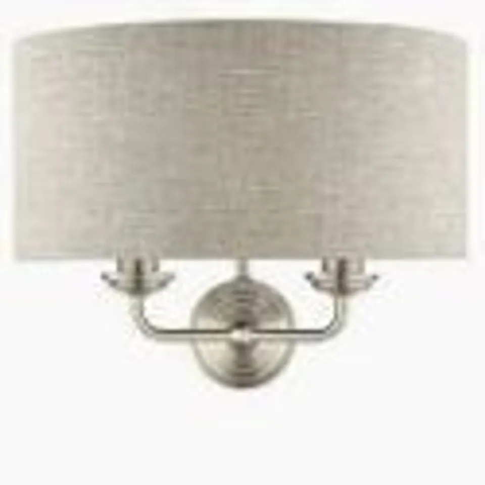 BOXED DAR LIGHTING SORRENTO SHADE FOR SORRENTO WALL LIGHT CREAM