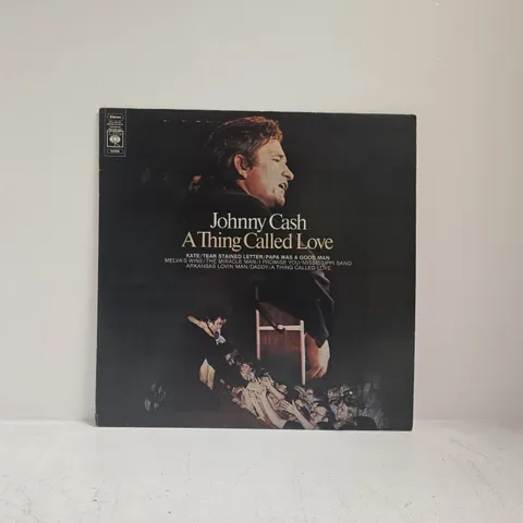 JOHNNY CASH A THING CALLED LOVE VINYL