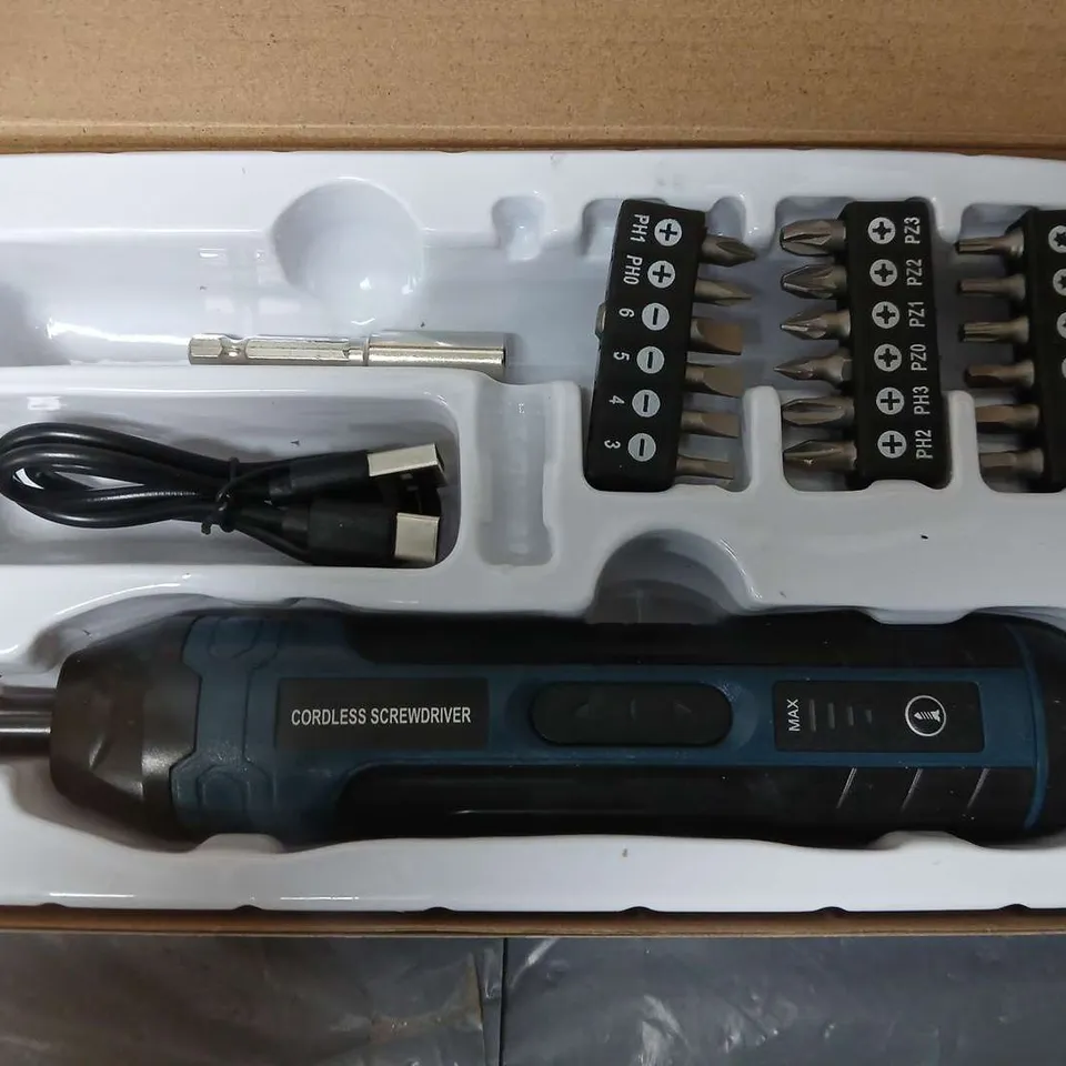 BOXED LI-ION CORDLESS SCREWDRIVER