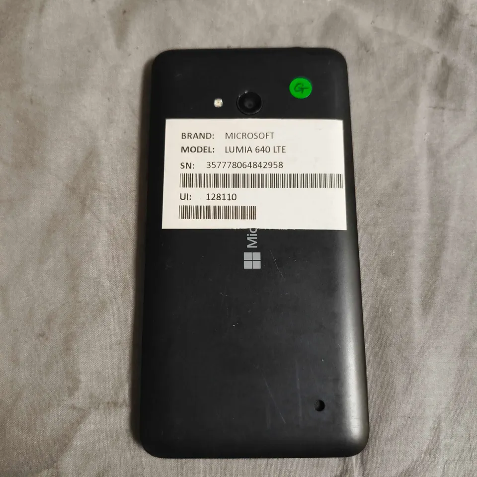 MICROSOFT LUMIA 640 LTE SMARTPHONE – BLACK