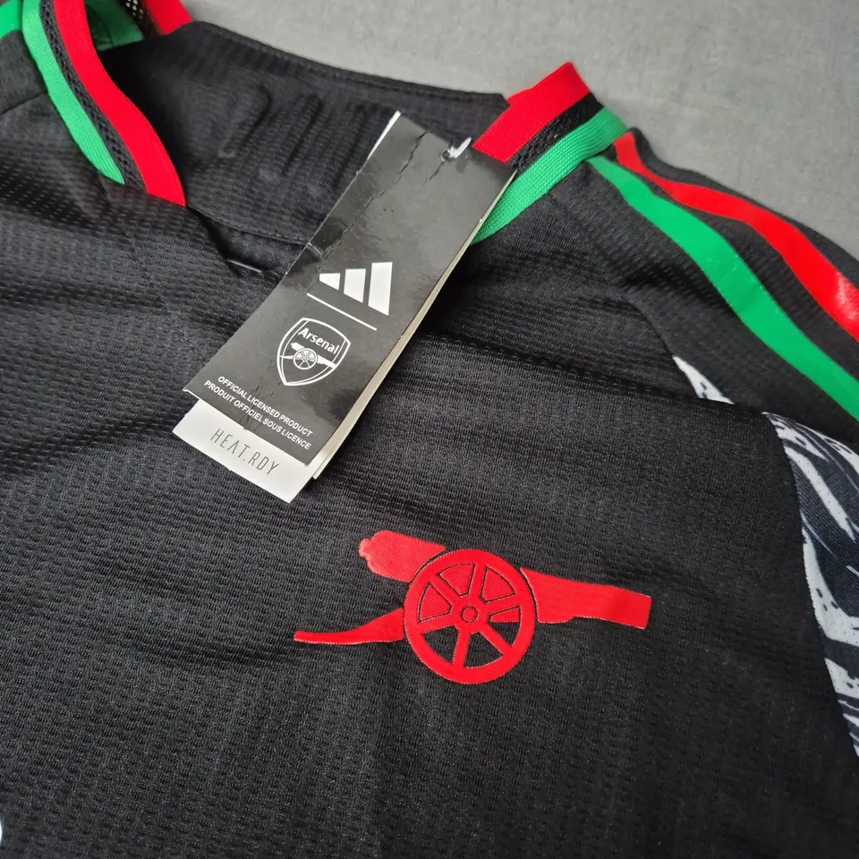 ADIDAS ARSENAL JERSEY IN BLACK - XL