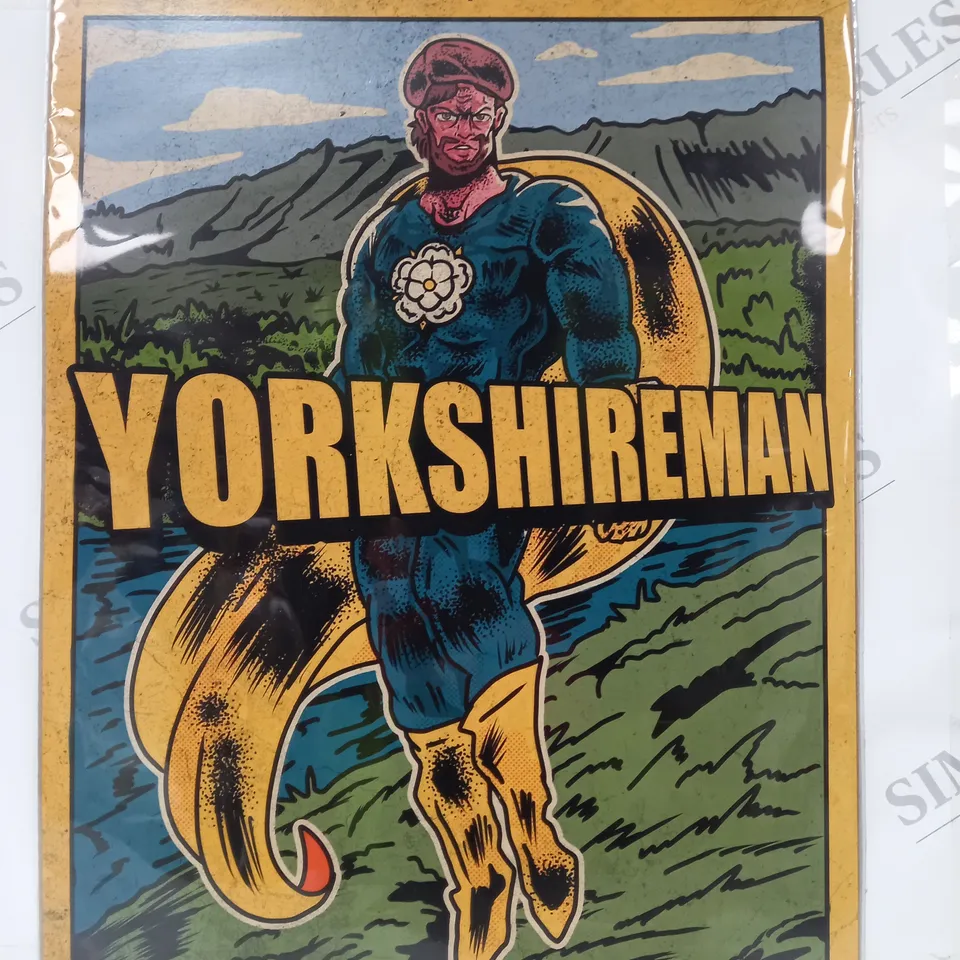 YORKSHIREMAN COMIC ART PRINT