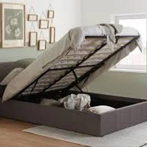 BOXED BERLIN FABRIC OTTOMAN BED (1 BOX)