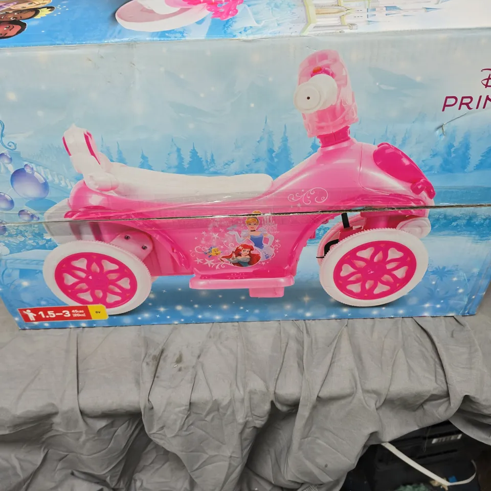 HUFFY DISNEY PRINCESS RIDE-ON BIKE – PINK, FOR AGES 1.5–3 YEARS