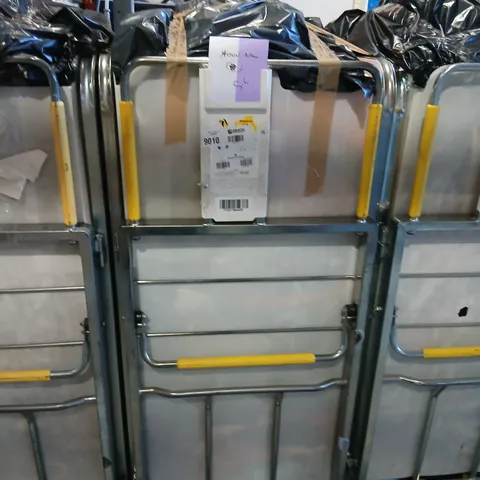 LARGE CAGE OF ASSORTED UNPROCESSED RAW RETURN DESIGNER CLOTHING