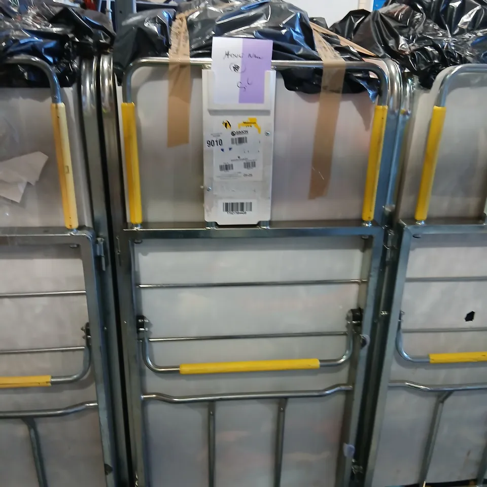 LARGE CAGE OF ASSORTED UNPROCESSED RAW RETURN DESIGNER CLOTHING