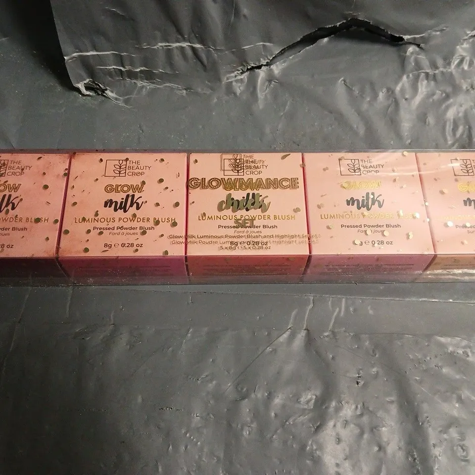 THE BEAUTY CROP GLOWMANCE CHEEK SET 5X8G