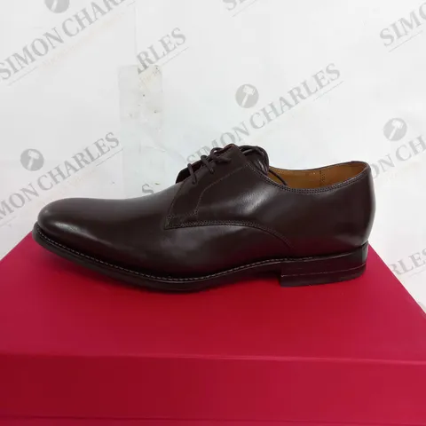 BOXED GRENSON GARDENER SHOES, BROWN - SIZE 9