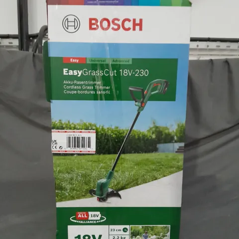 BOXED BOSCH EASYGRASSCUT 18V-230