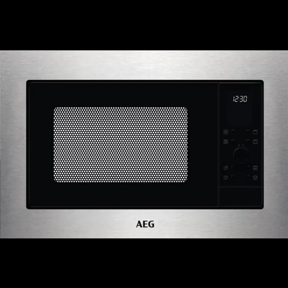 AEG MSE2527DM 6000 BUILT IN MICROWAVE WITH GRILL IN STAINLESS STEEL
