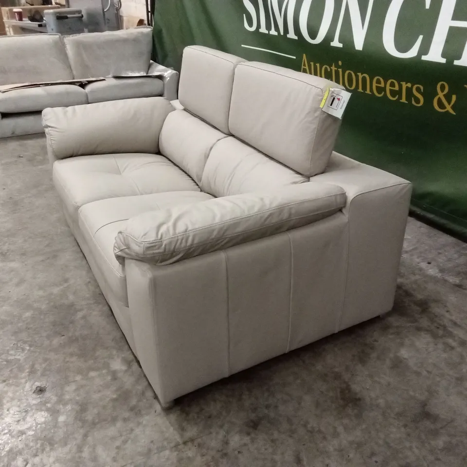 BRADY 100% PREMIUM LEATHER 2 SEATER SOFA RRP £1099