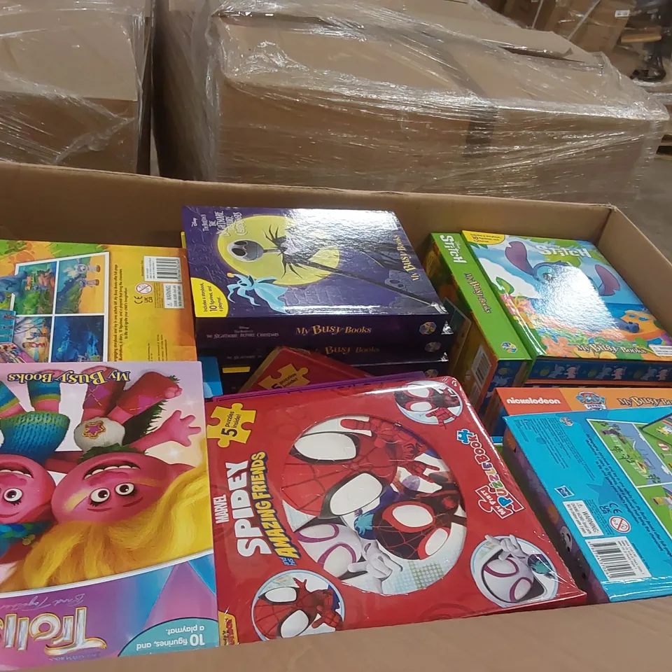 PALLET CONTAINING A LARGE QUANTITY OF ASSORTED CHILDREN'S BOOKS AND RELATED ITEMS 