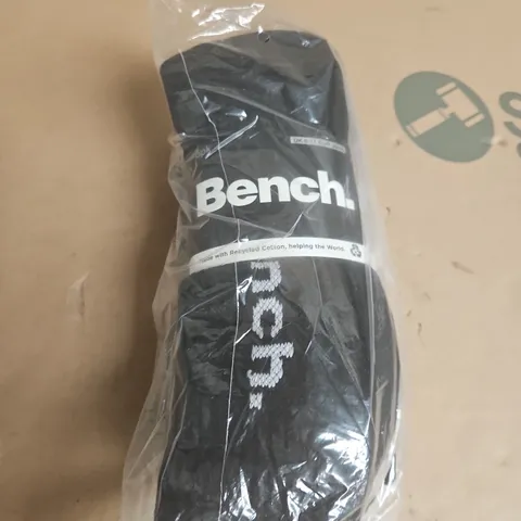 BENCH BLACK CREW SOCKS - SIZE 6/11