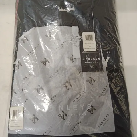 HENLEYS PROJECT DELUXE TOP β BLACK, LARGE