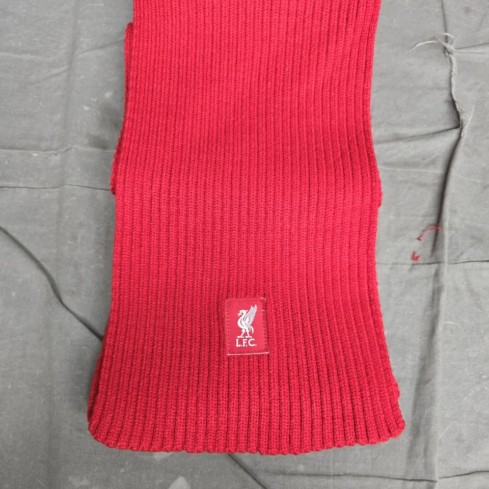 LIVERPOOL FC OFFICIAL KNIT SCARF – RED