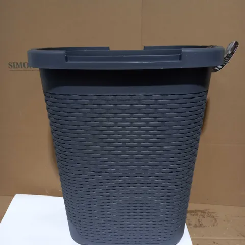 ADDIS 50-LITRE FAUX RATTAN UTILITY HAMPER