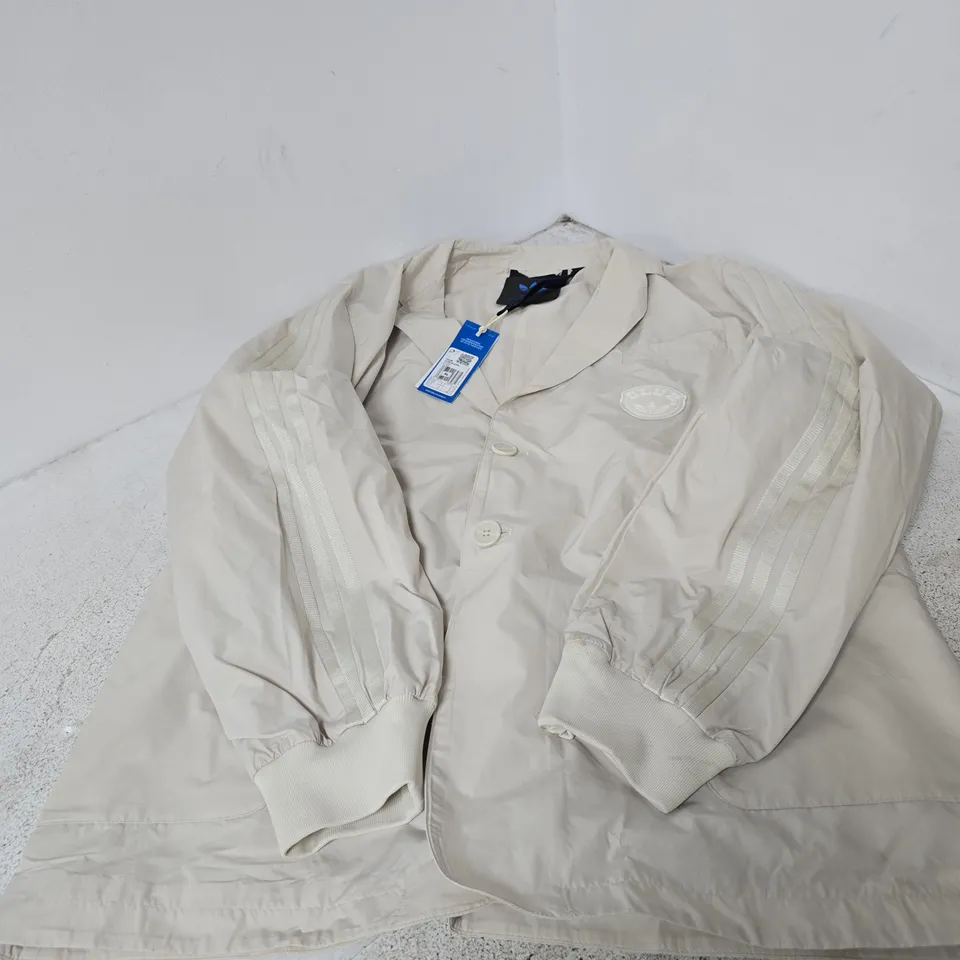 ADIDAS ORIGINALS CLUB BLAZER JACKET – BEIGE, UK XL