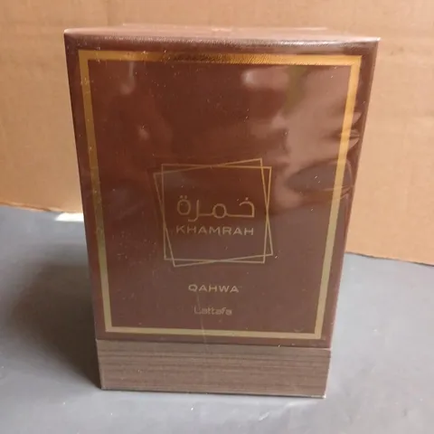 BOXED KHAMRAH QAHWA LATTAFA 100ML