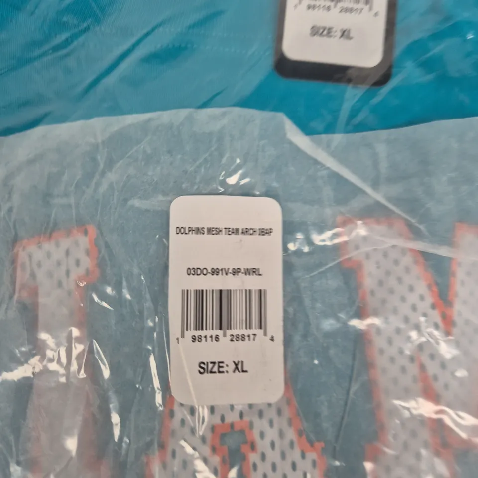 MIAMI DOLPHINS MESH TEAM JERSEY – XL NFL LICENSED