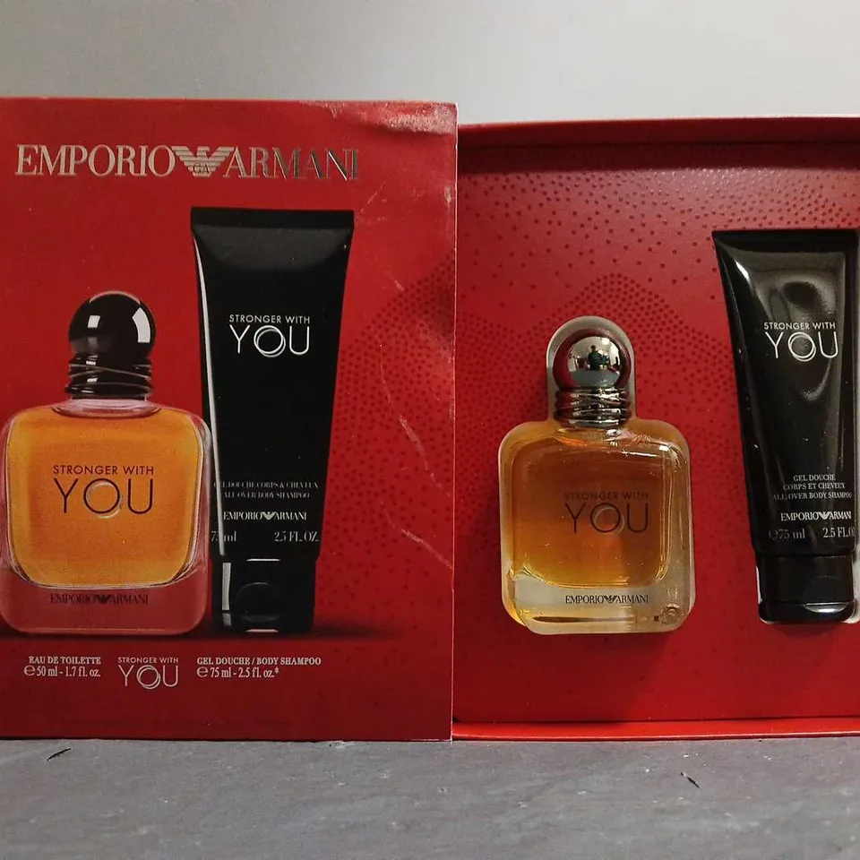 BOXED EMPORIO ARMANI STRONGER WITH YOU 