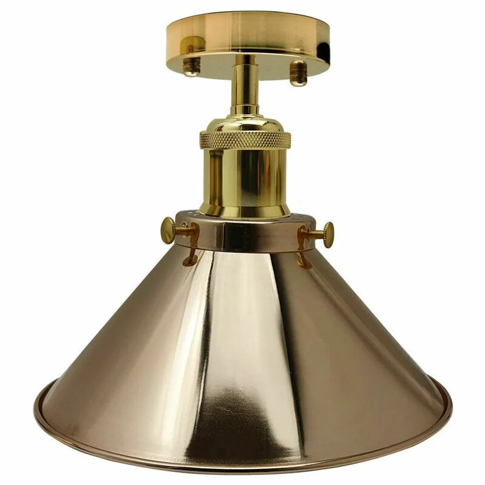 BOXED BOLDT 1-LIGHT 22CM SEMI FLUSH  MOUNT FIXTURE 