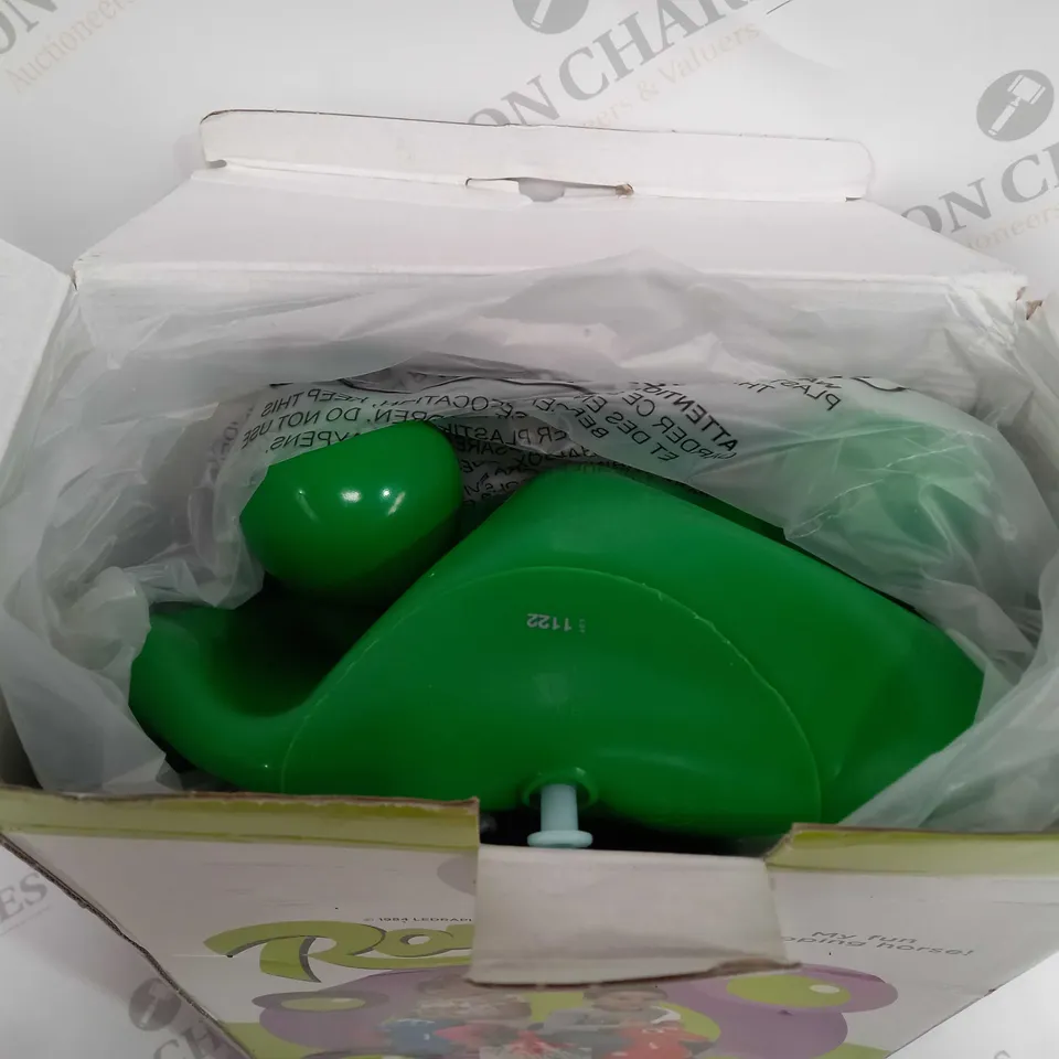 BOXED GYMNIC MY FUN HOPPING HORSE - GREEN