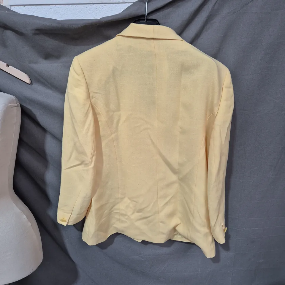WOMEN'S CREAM BLAZER, SIZE UK 16, STYLE 50313