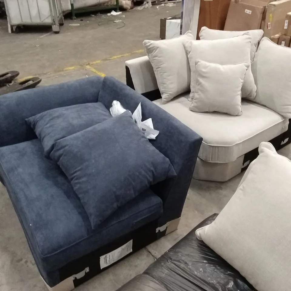 6 x DESIGNER SOFA PARTS AND PIECES // INCOMPLETE SETS