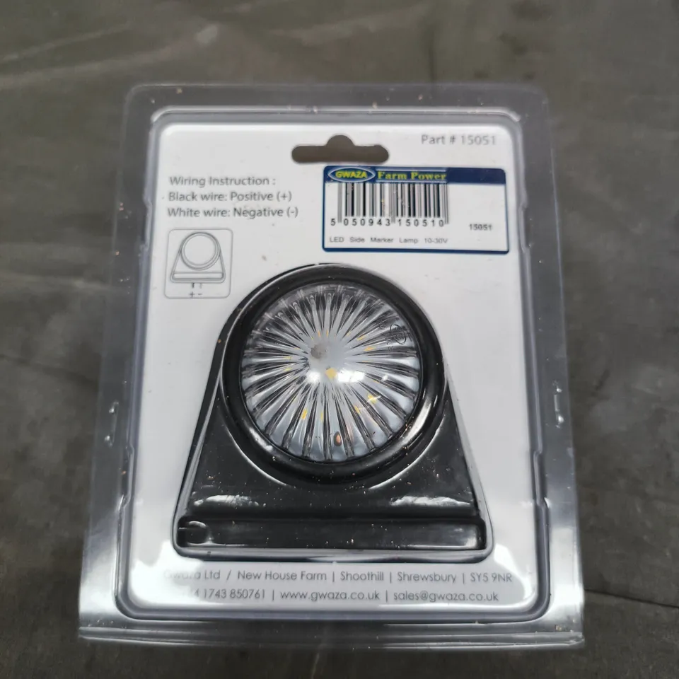 GWAZA RUBBER LED SIDE MARKER LAMP 