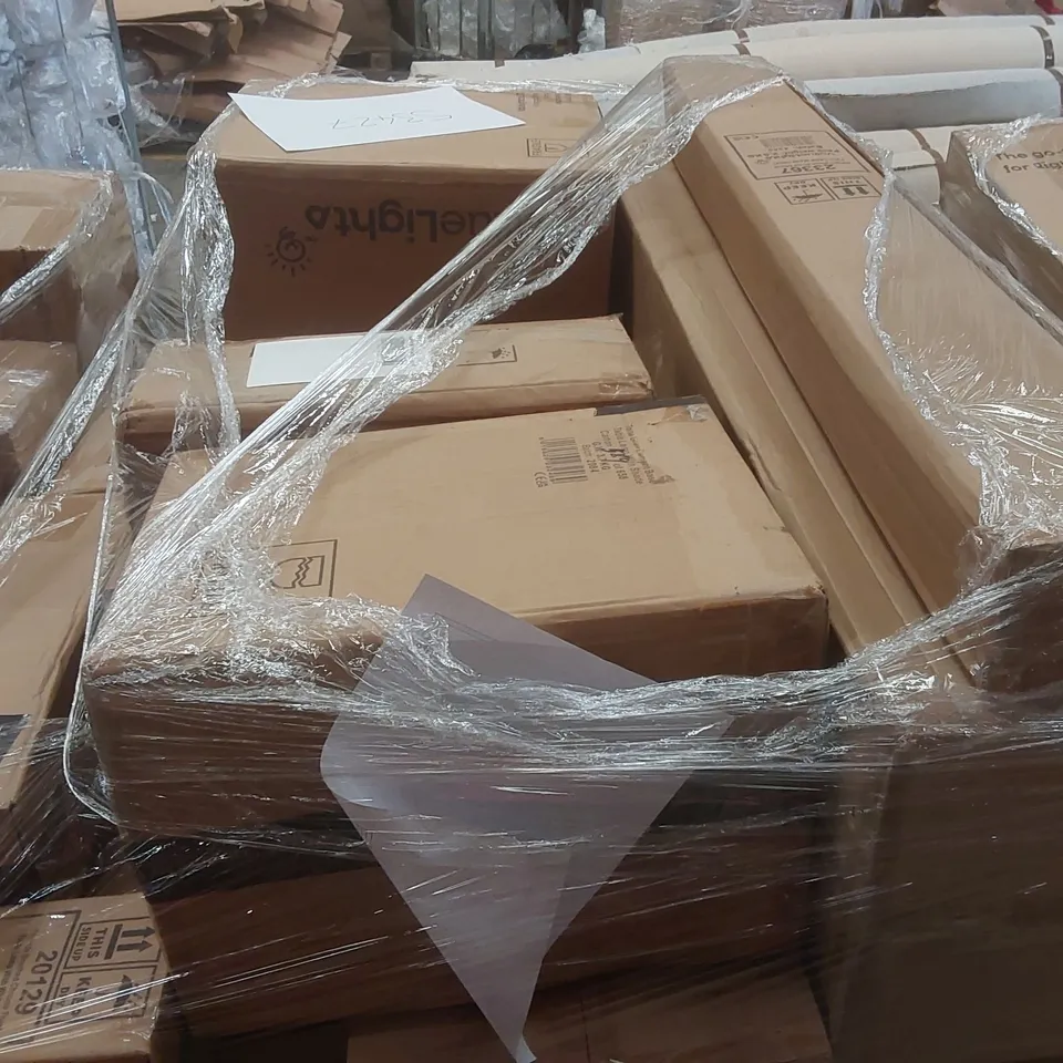 PALLET CONTAINING A VERY LARGE QUANTITY OF ASSORTED LIGHTING ITEMS