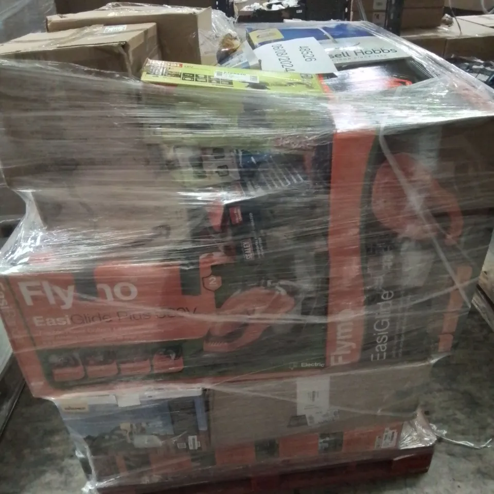 PALLET OF APPROXIMATELY 28 UNPROCESSED RAW RETURN HOUSEHOLD AND ELECTRICAL GOODS TO INCLUDE;