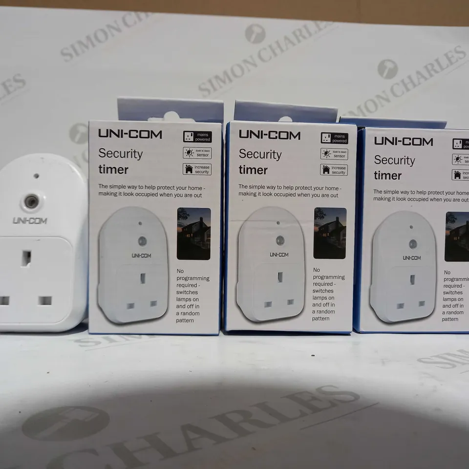 UNI-COM SET OF 4 SECURITY TIMERS