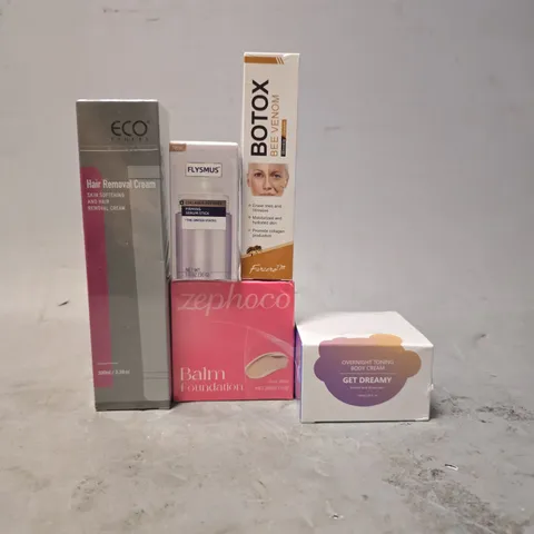 APPROXIMATELY 15 ASSORTED HEALTH & BEAUTY ITEMS TO INCLUDE - BOTOX BEE VENOM , ZEPHOCO BALM - ETC