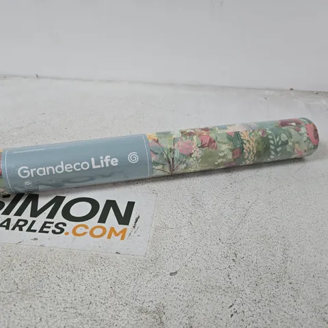 GRANDECO LIFE WALLPAPER ROLL – FLORAL DESIGN, 10.05 M X 0.53 M (5.32 M²)