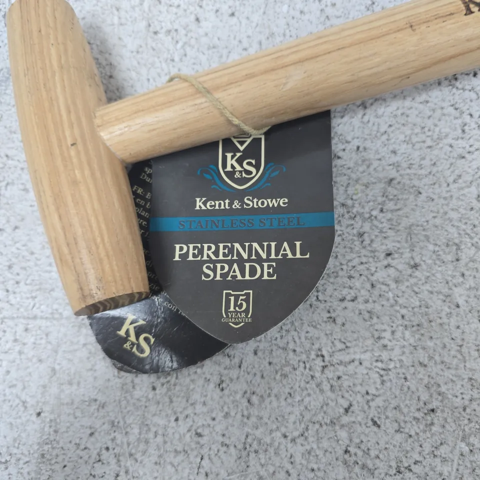 KENT & STOWE STAINLESS STEEL PERENNIAL SPADE