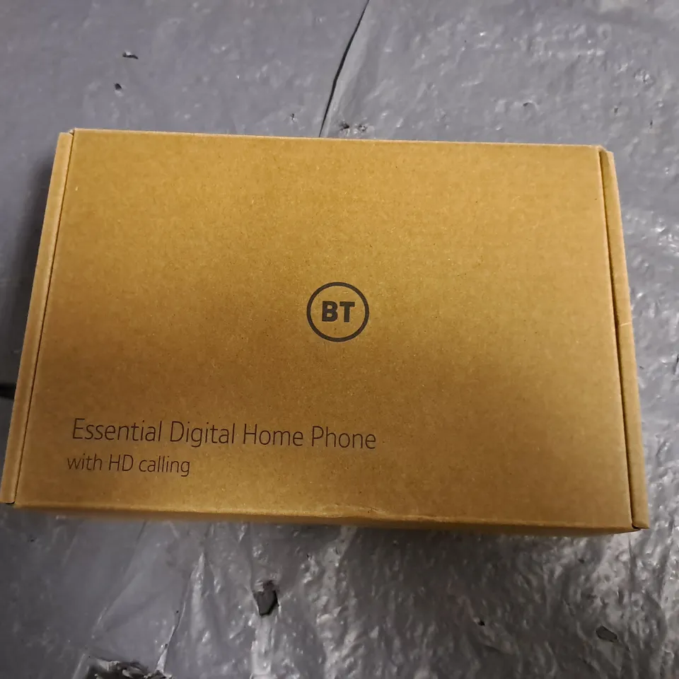 BOXED BT ESSENTIAL DIGITAL HOME PHONE