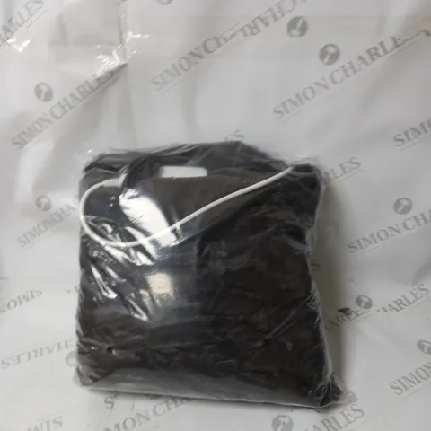 COZEE HOME FAUX FUR HEATED THROW IN CHOCOLATE