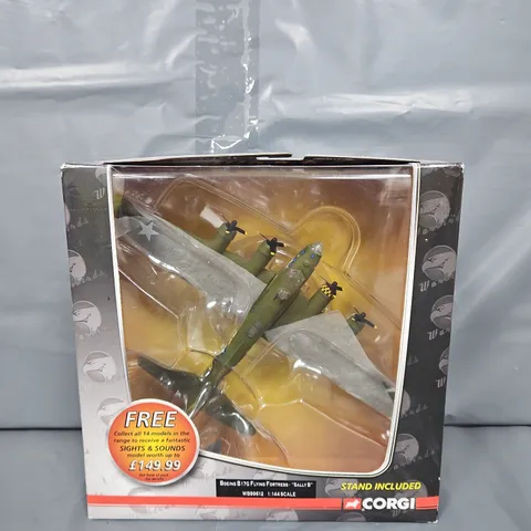 BOXED CORGI BOEING B17G FLYING FORTRESS - "SALLY B" - WB99612 - 1:144 SCALE