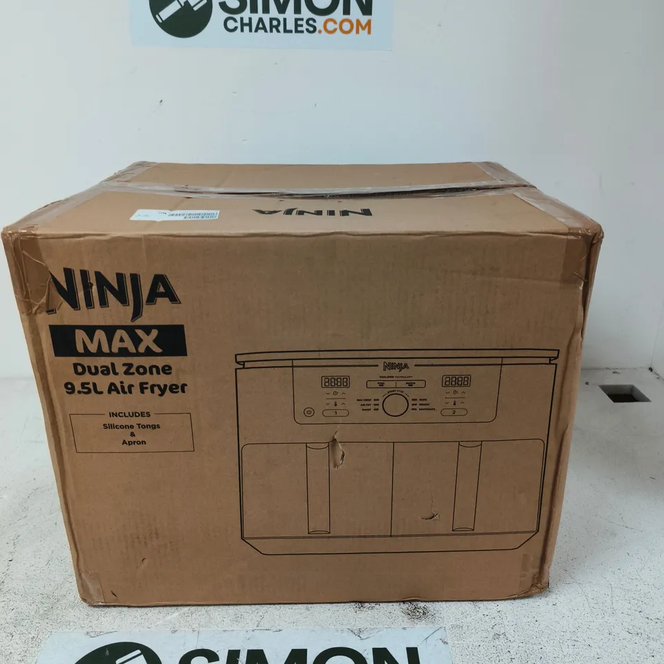 NINJA MAX 6 IN 1 DUAL AIR ZONE AIR FRYER 9.5L