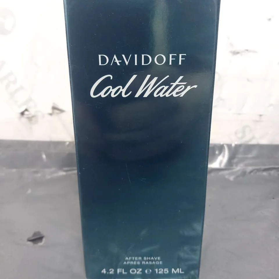 BOXED AND SEALED DAVIDOFF COOL WATER AFTER SHAVE 125ML