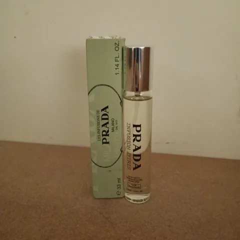 BOXED PRADA INFUSION F'IRIS EAU DE TOILETTE (33ML) (DEMONSTRATION TESTER)