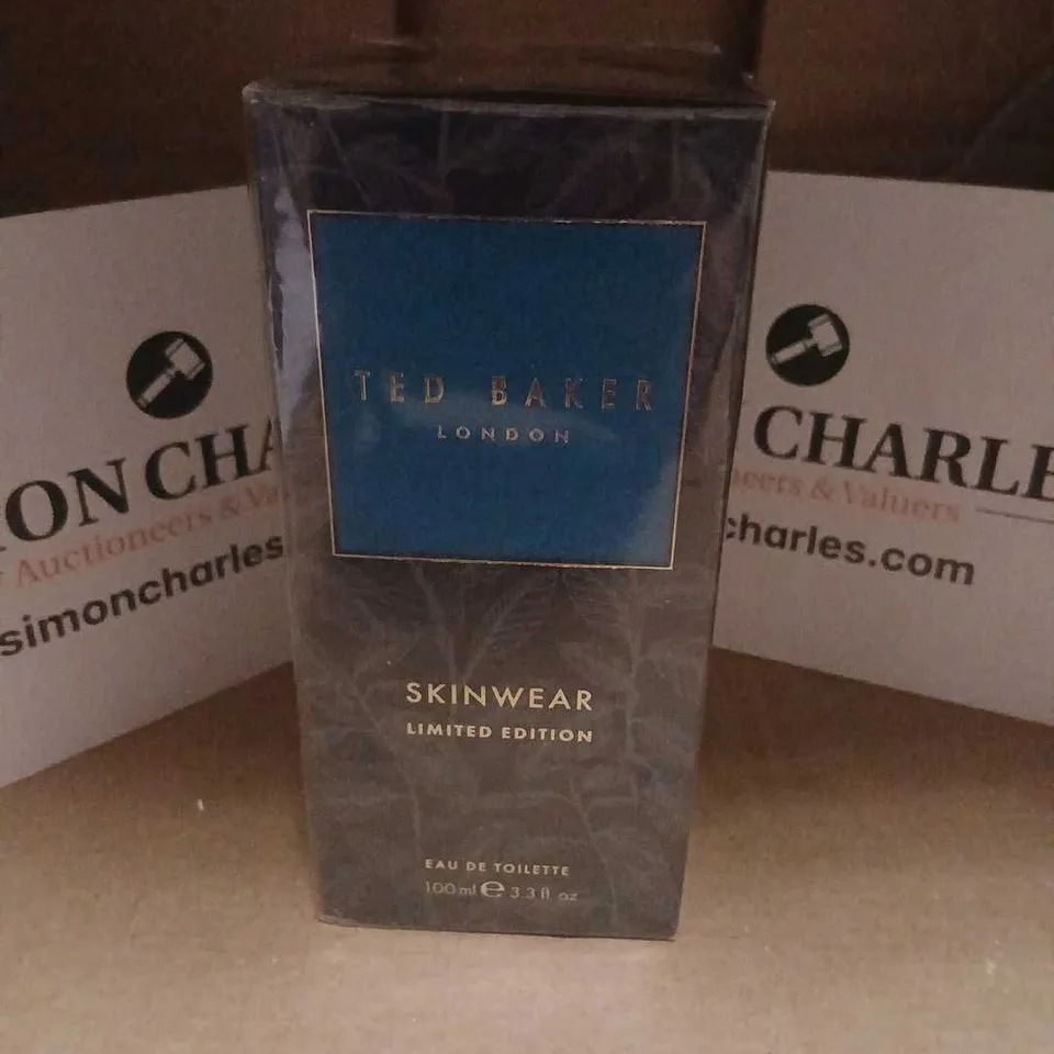 BOXED TED BAKER LONDON SKINWEAR LIMITED EDITION EAU DE TOILETTE 100ML