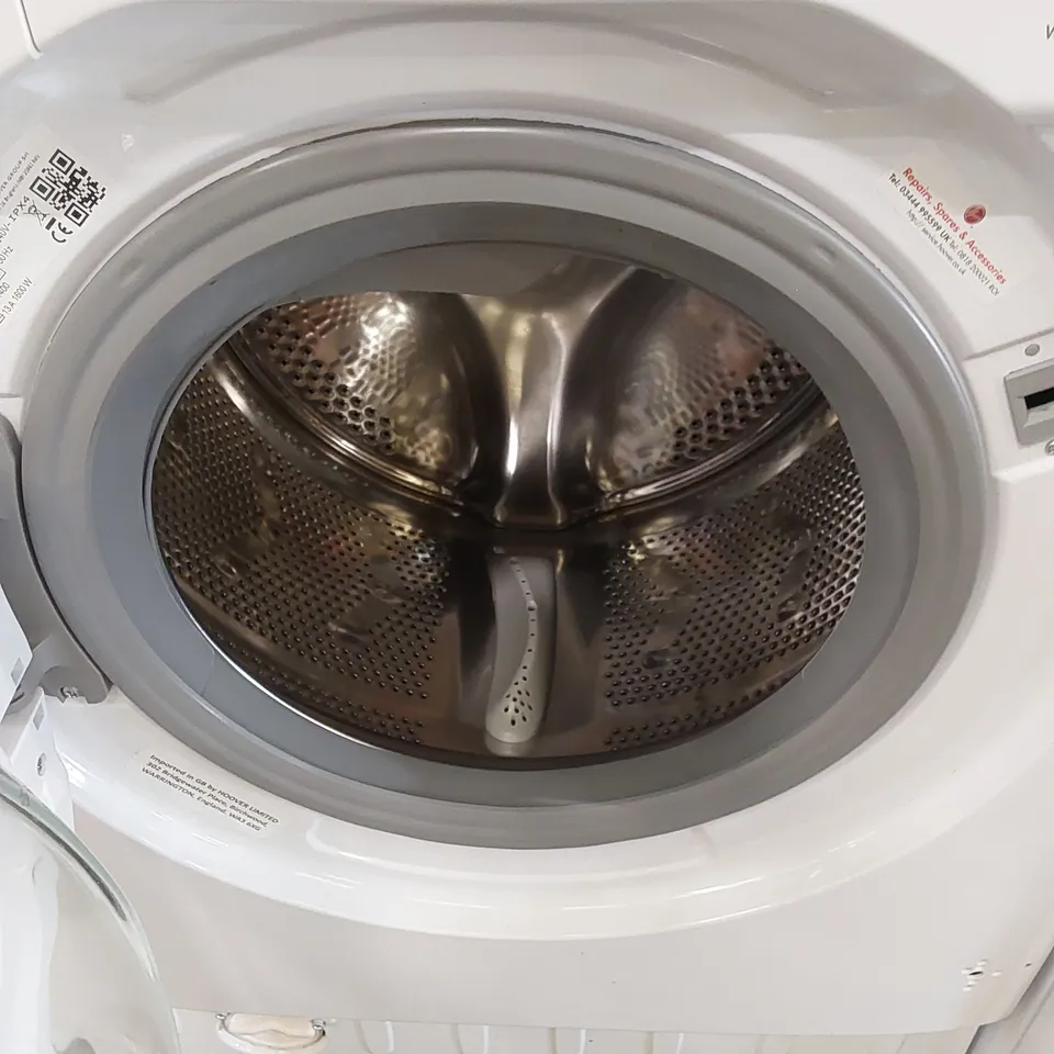 HOOVER H-WASH 300 LITE 8KG INTEGRATED WASHING MACHINE IN WHITE, MODEL: HBWS 48D1E-80