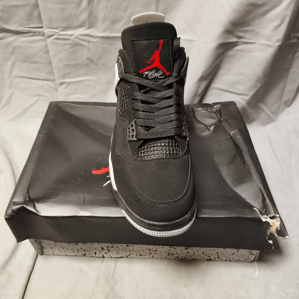 NIKE AIR JORDAN 4 RETRO TRAINERS - 9