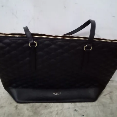 RADLEY LONDON BLACK LEATHER HANDBAG 