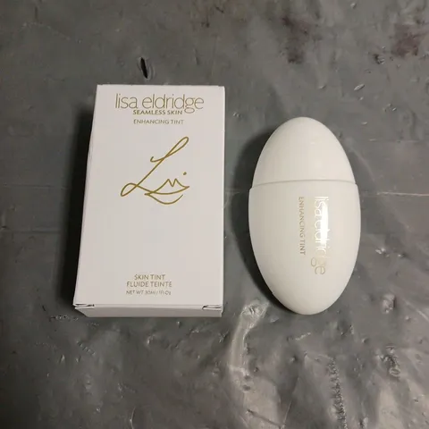 BOXED LISA ELDRIDGE ENHANCING SKIN TINT IN T6.5 30ML