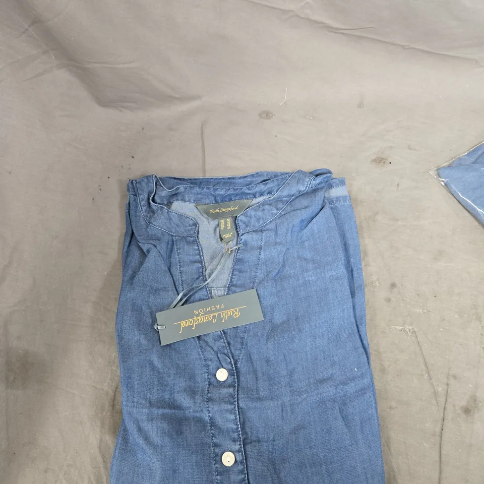 RUTH LANGFORD WOMEN'S DENIM SHIRT – UK SIZE 16 